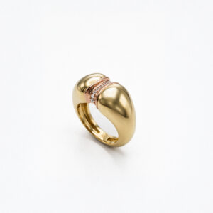 The LOVE ring Gold Bronze Jewelry Product_1