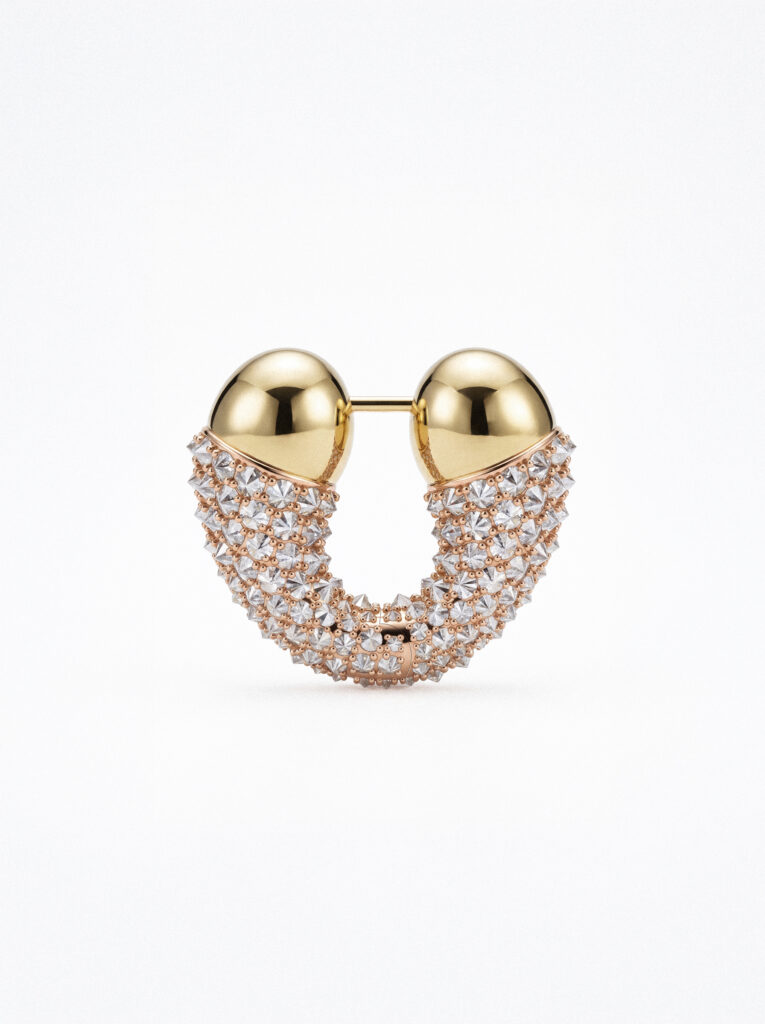 The LOVE Earring_Gold & Diamonds_2